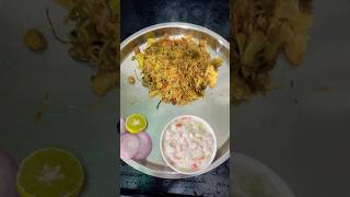 Veg Briyani 🤤🤤 shorts briyani recipe food vegbiryani  trending [upl. by Aleafar]