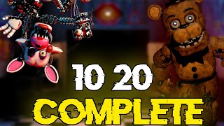 How I CONQUERED 1020 Mode In FNAF 2 [upl. by Nitnerb]