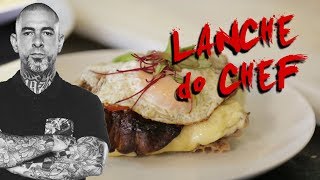 CHEF FOGAÇA VS HENRIQUE  LANCHE DO CHEF [upl. by Roxanna]