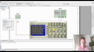 PARTE 2 OSCILOSCOPIO TEKTRONIX TDS 2024 MULTISIM [upl. by Abbe]