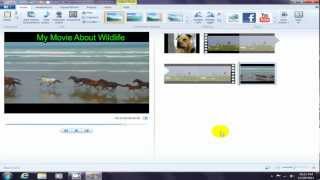 Windows Live Movie Maker 2012 Just Starting [upl. by Raynata]