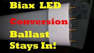 LED Biax  TTL  PLL Ballast Compatible Conversion Replaces 36W 40W amp 50W Bulbs  2G11 Plug amp Play [upl. by Auston]