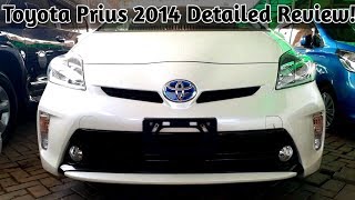 Toyota Prius 2014 Detailed Review  Mileage King🔥  Price Specs amp Features [upl. by Netsua]