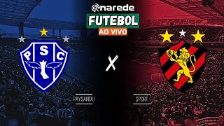 PAYSANDU X SPORT AO VIVO  TRANSMISSÃO BRASILEIRÃO 2024 [upl. by Beller]