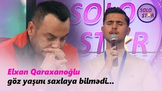 Elxan Qaraxanoğlu göz yaşını saxlaya bilmədi  SoloStar 17102024 [upl. by Nivonod]