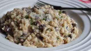 Baked Mushroom Risotto  quotCheaterquot Oven Risotto Method  Perfect Everytime [upl. by Fortunio977]