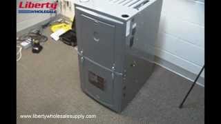 Rheem 90 Gas Furnace Conversion Process Introduction [upl. by Annahsat]