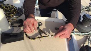 How to Install and Remove Sailboat Halyards  Expert Advice [upl. by Revilo]