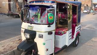 Sazgarrickshaw new model with modified  auto rickshaw full decoration  ساز گار رکشہ [upl. by Dat]