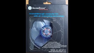 SilverStone SSTAP121 Air Penetrator 121 120 3Pin Fan Review Pt 1 [upl. by Eintruok344]