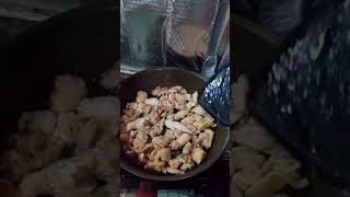 Cooking chicken adobo [upl. by Leontine]