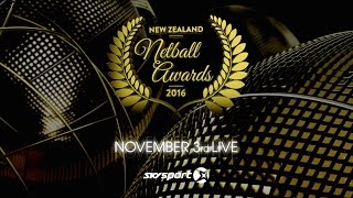 2016 New Zealand Netball Awards [upl. by Novyert]