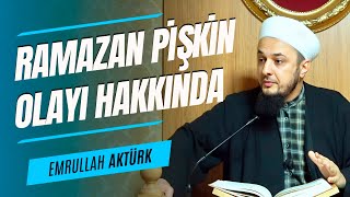 RAMAZAN PİŞKİN HAKKINDA [upl. by Repsihw]