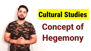 Cultural Studies and Concept of Hegemony antonio gramsci ugc nta net in hindi [upl. by Bonnie710]