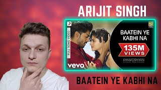 Baatein Ye Kabhi Na  Arijit Singh  Foreigners Reaction [upl. by Omolhs]