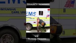 Braun Strowman vs Roman Reigns Clash of Titans  WWE Wrestling Match  Movie Hunter [upl. by Fry853]