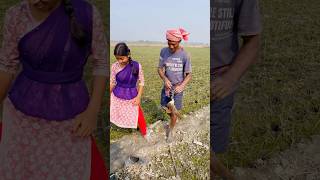 জালে পাখি বেঁধে গেলো😮 viralvideo farming village youtubeshorts funny agriculture comedy [upl. by Otrebmal]