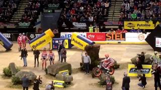 Sheffield indoor trials 2017 Martin Lampkin memorial clips [upl. by Kylah]