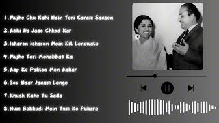 Mohammed Rafi Song  Mohammed Rafi Ke Gane  Lata Mangeshkar मोहम्मद रफी के दर्द भरे गाने [upl. by Yruama]