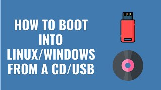 HOW TO BOOT INTO LINUX FROM USB [upl. by Ewart868]