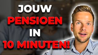 Jouw PENSIOEN AOW geregeld in 10 MINUTEN [upl. by Tekcirk]