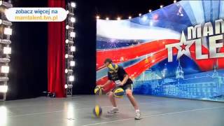 Amazing basketball freestyle tricks GOT TALENT [upl. by Thurnau]