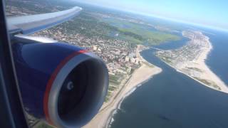 FULL POWER GO AROUND Aeroflot 77W Go Around  Aborted Landing  Missed Approach at New York JFK [upl. by Esenahs]