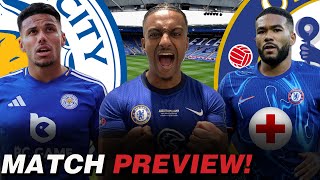 REECE JAMES INJURED AGAIN   LEICESTER CITY VS CHELSEA PREVIEW [upl. by Wayland119]