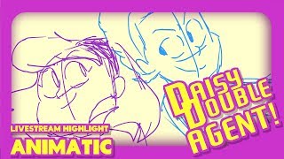 Livestream Highlight  Daisy Double Agent Intro Rough Animatic [upl. by Siddon]