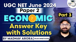 UGC NET ReEXAM 2024  UGC NET June 2024 Exam Analysis  Paper 2 Economics  Madhav Arora [upl. by Urina]