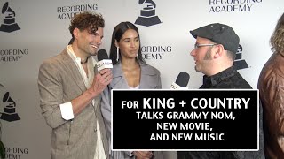 for KING  COUNTRY Joel Smallbone Talks GRAMMY Nomination Upcoming Movie New Music amp More [upl. by Ididn]