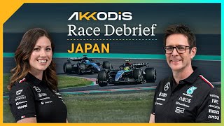 Akkodis Race Debrief  2024 Japanese GP F1 [upl. by Alletniuq746]