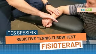 Resistive Tennis Elbow Test Cozens Test [upl. by Eeral699]