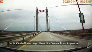 De Zarate Buenos Aires a Gualeguaychú Entre Rios  Ruta 14  Argentina  Janeiro2020 [upl. by Harod914]