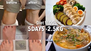 SUB）5日間で−25kg！🔥短期間で確実に減量するための食事メニューと運動📝｜How I Lost 25kg in 5 Days🔥｜Lose weight fast diet【ダイエット】 [upl. by Eneli]