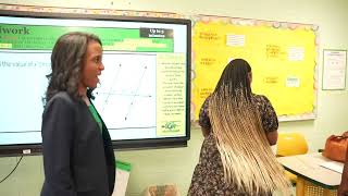 MSCS Superintendent Surprise Sub for a Day Booker T Washington School [upl. by Vanthe]