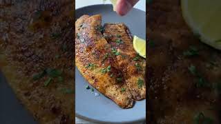 Pan Fried Tilapia shorts [upl. by Ynej]