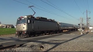 Grade Crossings of the Keystone Corridor in HD [upl. by Meunier221]