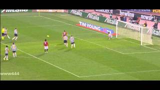 Buffon penalty save vs Roma 12122011 [upl. by Beera]