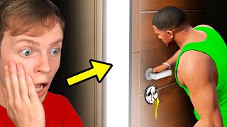 I Unlocked FRANKLINS SECRET ROOM in GTA 5 [upl. by Norraf497]