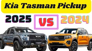 2024 vs 2025 Kia Tasman Pickup Truck The Ultimate Comparison [upl. by Llehsram]