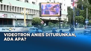 Berita Pemilu  Videotron Diturunkan Tim AMIN Pasang Videotron Baru [upl. by Sualocin]