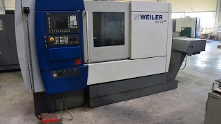 CNC lathe Weiler DZ 45 AR [upl. by Kcirttap]