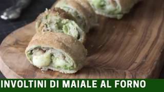 Involtini di maiale al forno gratinati [upl. by Celinda21]