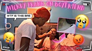 HICKEY PRANK ON BOYFRIEND he almost left me😢 [upl. by Aninaj]