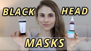 TOP 5 BLACKHEAD MASKS DERMATOLOGIST RECOMMENDED DR DRAY [upl. by Adnavoj]