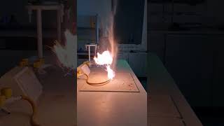 Is Flour Flammable Flour Dust Combustion [upl. by Ynotna296]