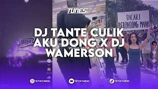 DJ TANTE CULIK AKU DONG GOMEZ LX X DJ WAMERSON SOUND DRF411 MENGKANE [upl. by Vashtia]