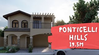 HOUSE TOUR Ponticelli Hills Furnished amp Interior Designed 4Bedroom House READY FOR OCCUPANCY [upl. by Takakura]