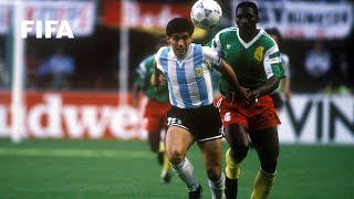 Argentina v Cameroon  1990 FIFA World Cup  Full Match [upl. by Akitnahs]